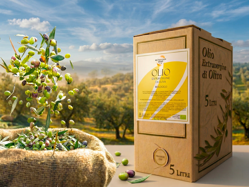 Olio Extra Vergine d'Oliva Biologico - Famiglia Bertoli