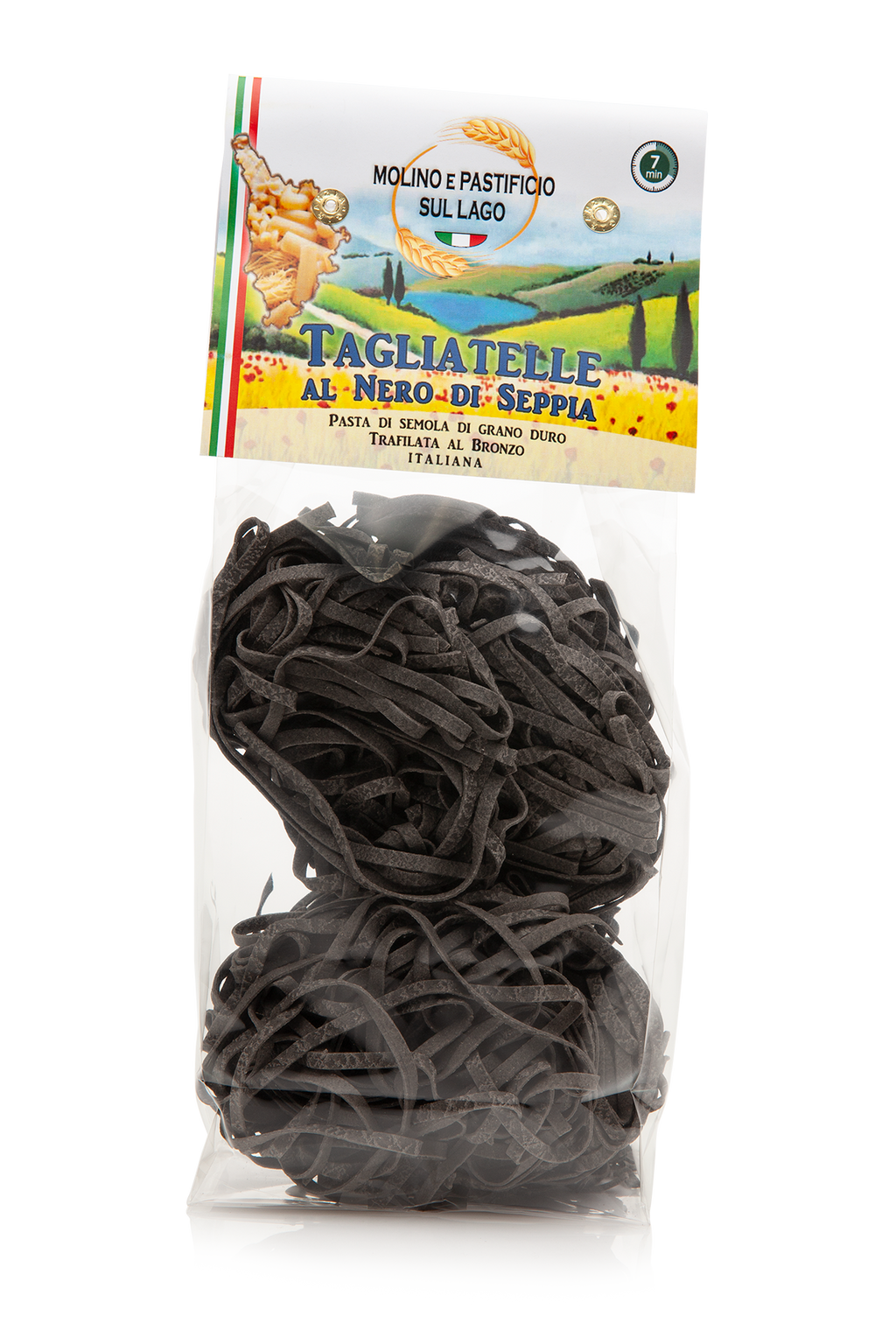 Tagliatelle al nero di seppia