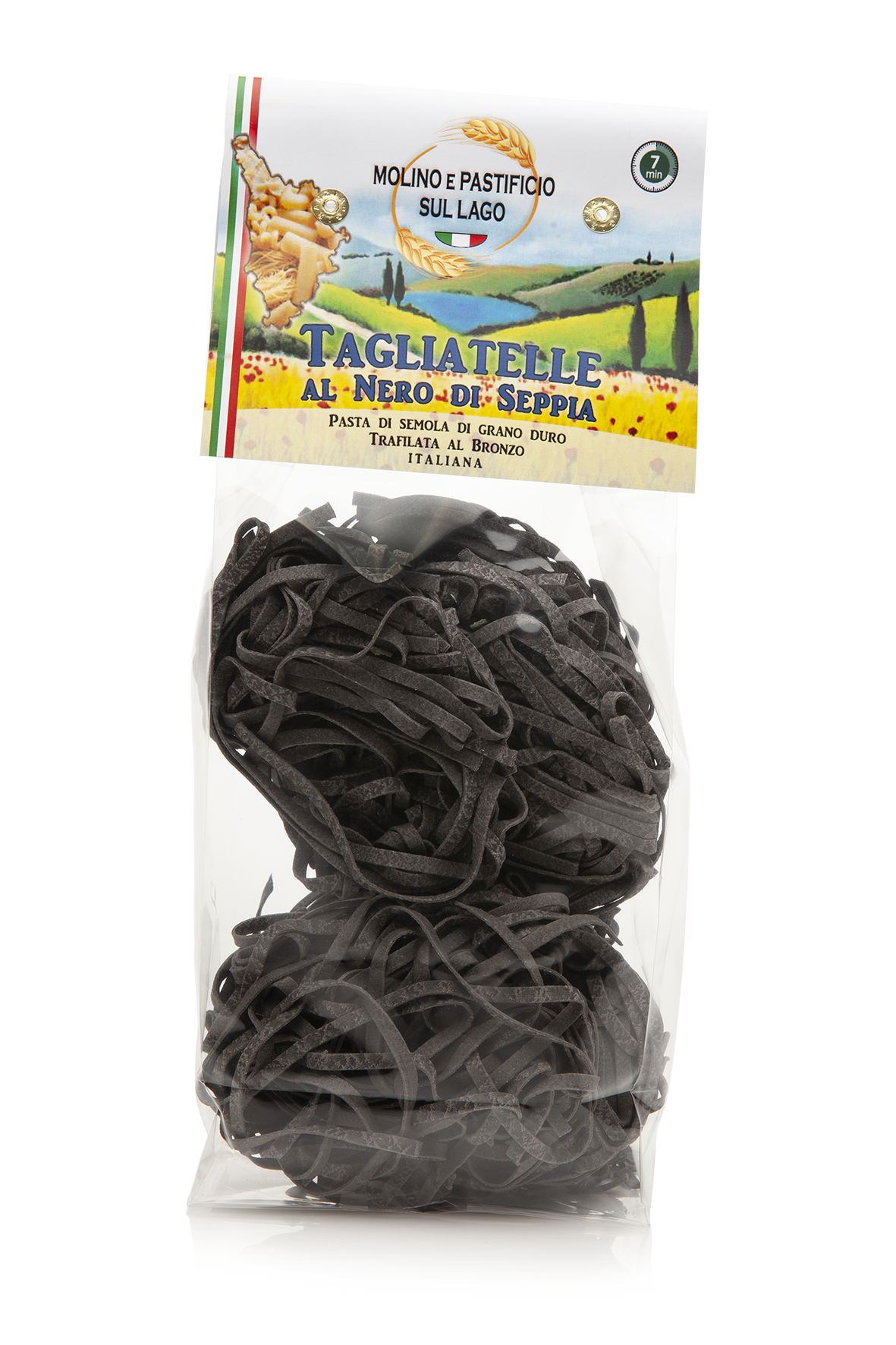 Tagliatelle al nero di seppia