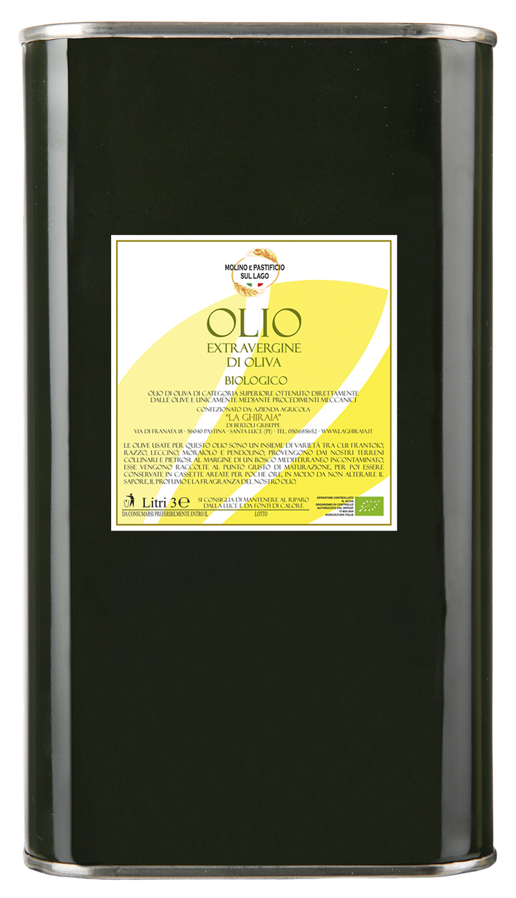 Olio EVO Bio Toscano - 3 litri